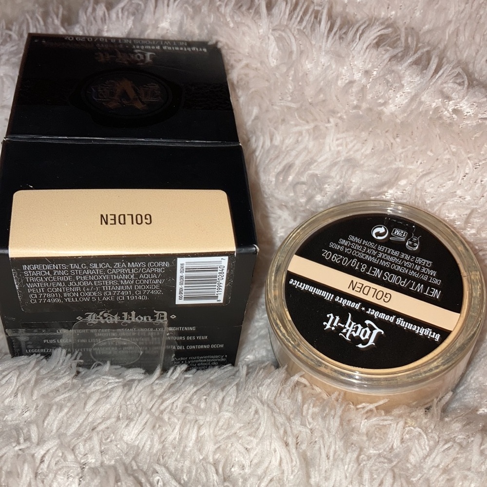 KVD LOCK-IT Brightening Powder in Golden .29oz